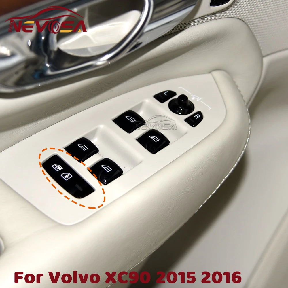 Electric Power Window Switch For Volvo V90 XC90 S90 2015 2016 2017-2020 T6 T5 Fr for Volvo XC90 S90 V90 2017-2020 - Auto
