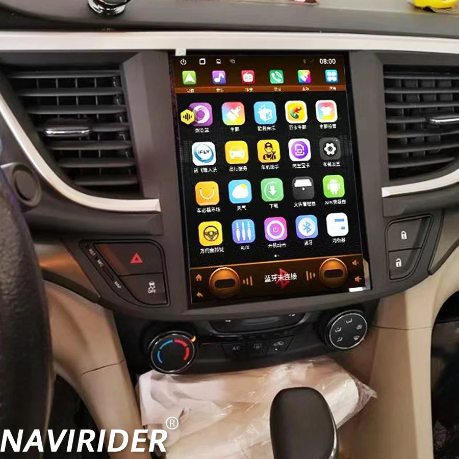 GPS 9.7'' Vertical Screen For Buick Excelle 2015-2019 Wireless Bluetooth Carplay Stereo He