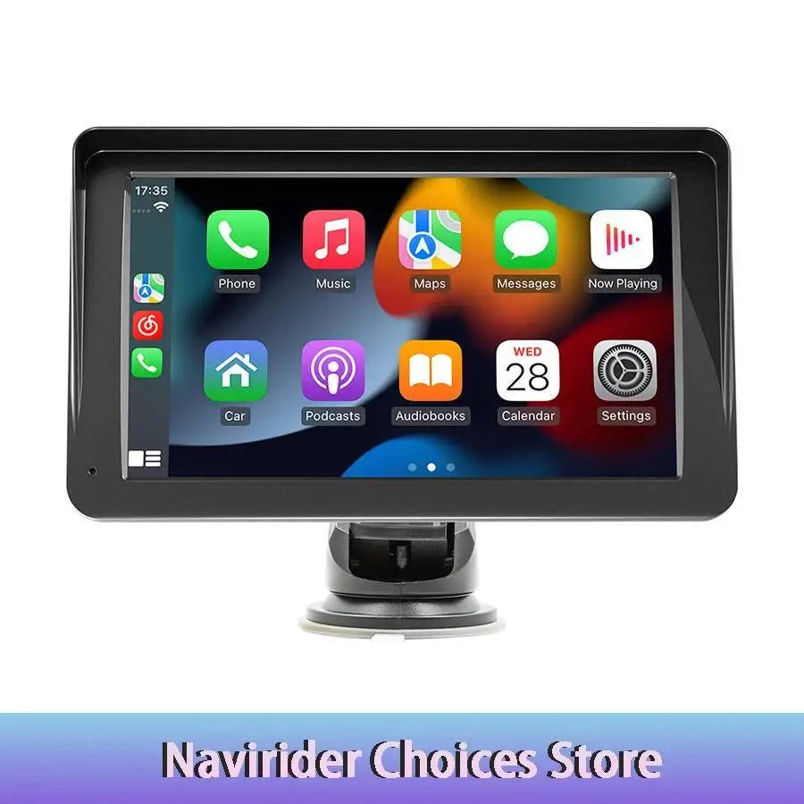 7inch Android Auto Wireless CarPlay Car Radio WiFi GPS FM HD Player Stereo Bluetooth Multi