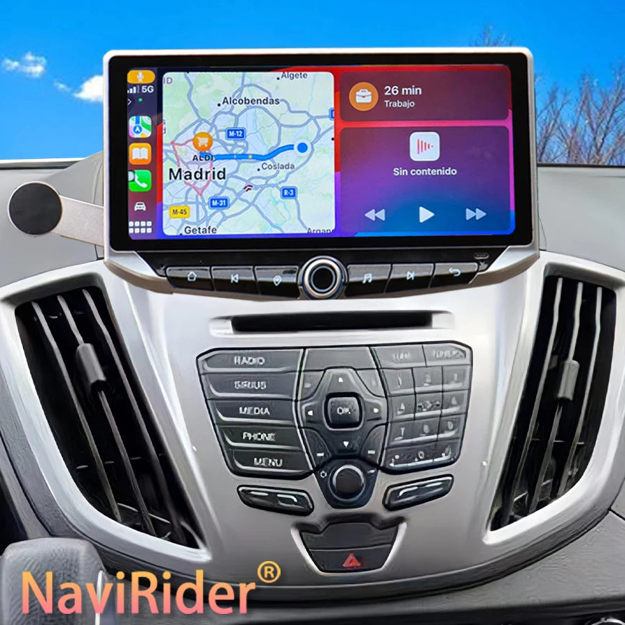 For Ford Transit 2013 2014 2015 2016 2017 2018 Android Qled Screen Car Radio GPS Mobile Ho | AUTOKITSHOP