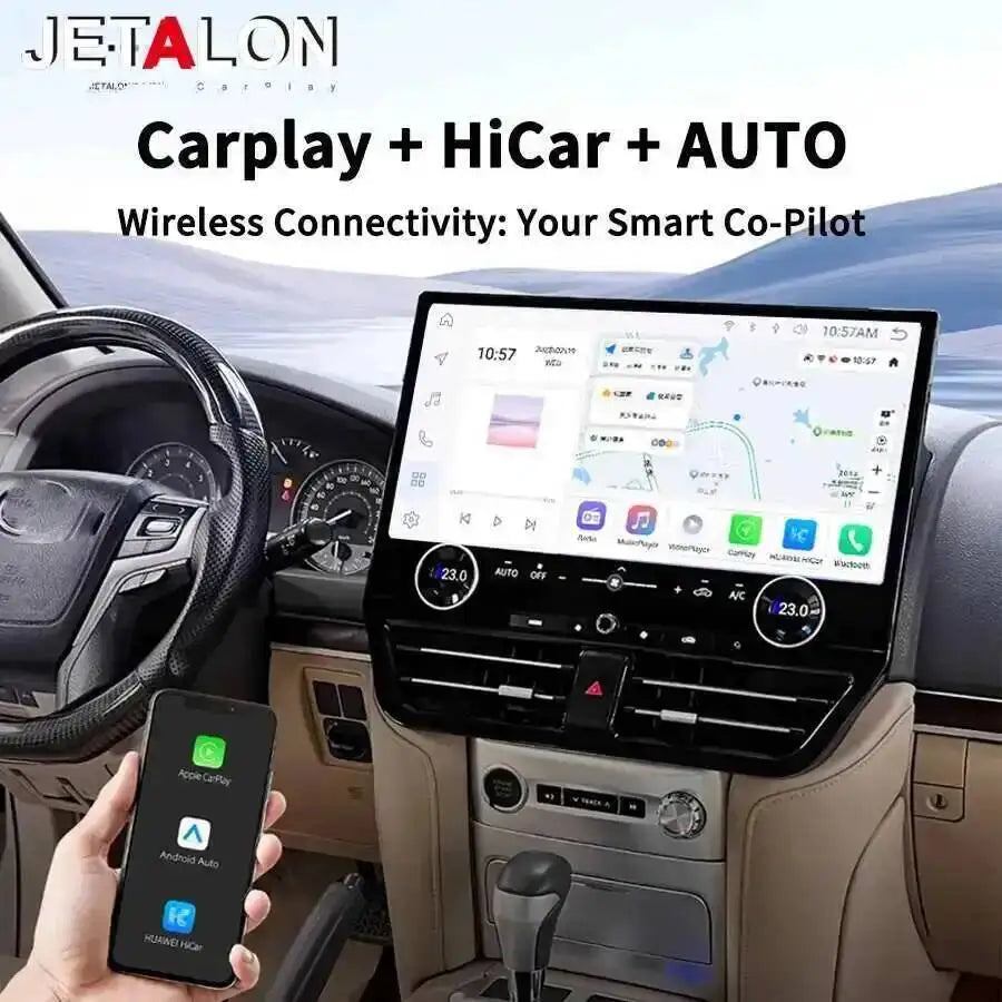 19.8 Inch Screen Android Auto Car Radio GPS Map Navigation For Lexus LX570 2007-2015 CarPl | AUTOKITSHOP