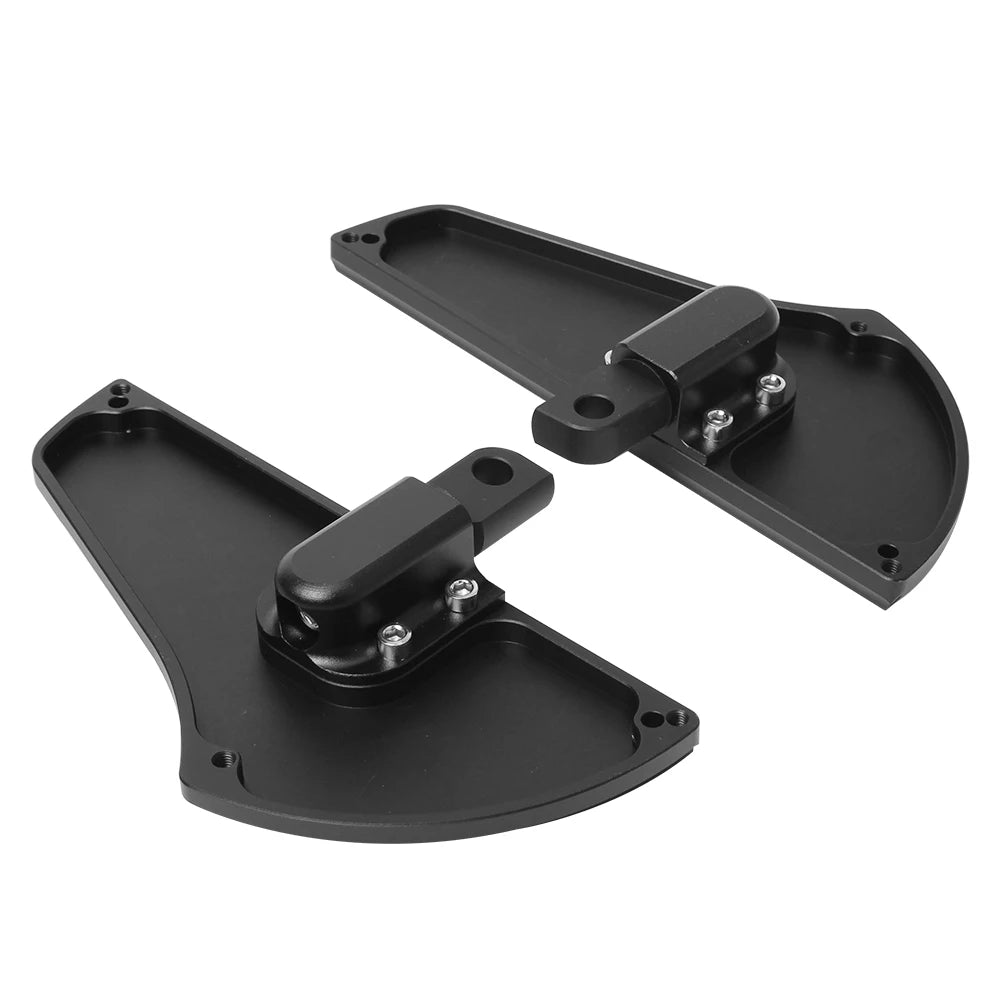 Motorcycle Rear Passenger Floorboards Male Mount Foot Pegs Footrest For Harley Touring Electra G - Automotive LED Light
