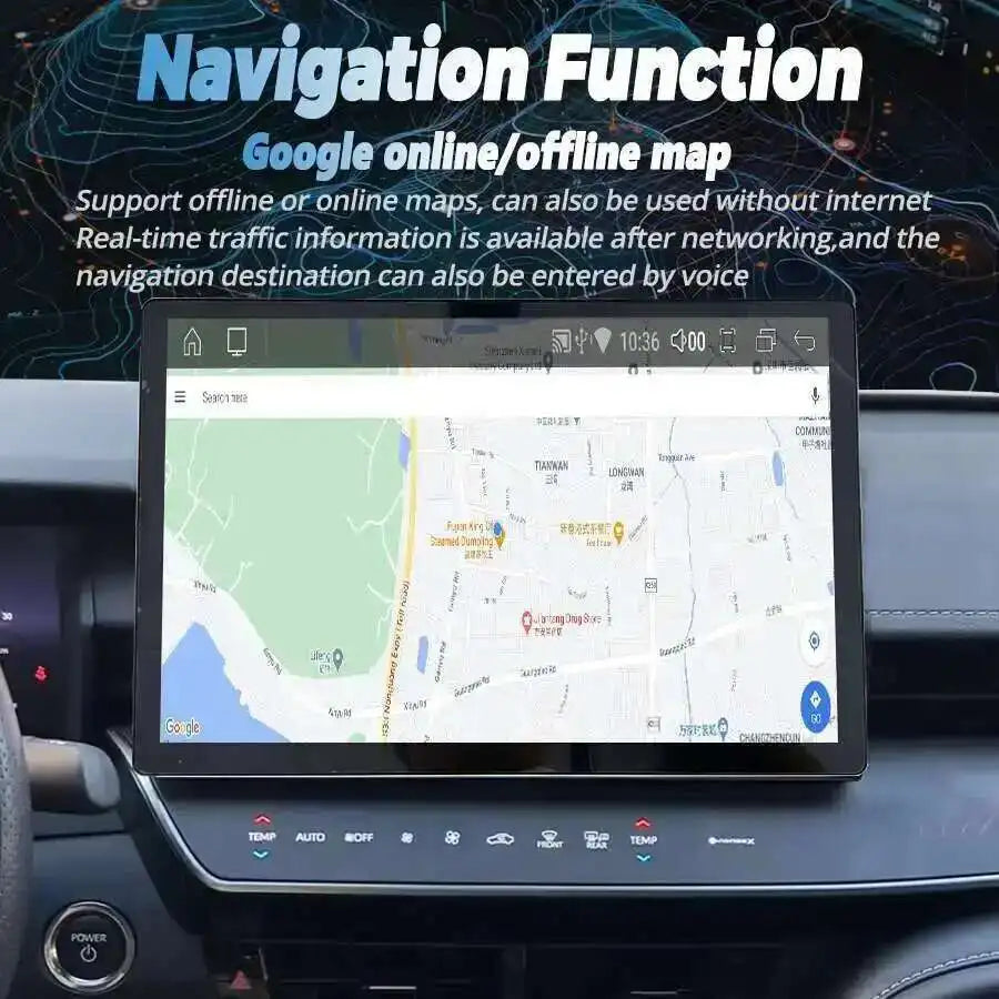 Car Radio GPS WIFI Multimedia Player Auto Bluetooth For Toyota Camry 2024 Navigation Video