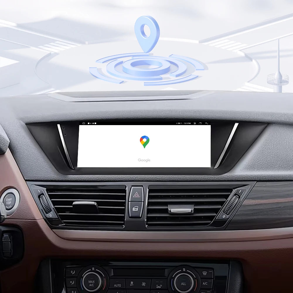 8.8INCH Android 14 For BMW X1 E84 2009 - 2015 No Screen Car Radio Wireless Apple CarPlay A