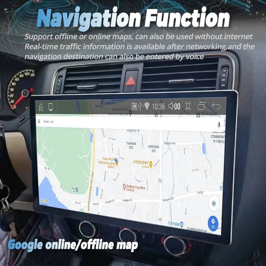 13.3Inch 2K Screen For Volkswagen VW Sagitar 2011-2018 Android Car Multimedia Video Player