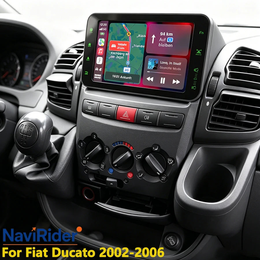9inch Android Screen For Fiat Ducato 2002-2006 For Citroen Jumper For Peugeot Boxer Wirele