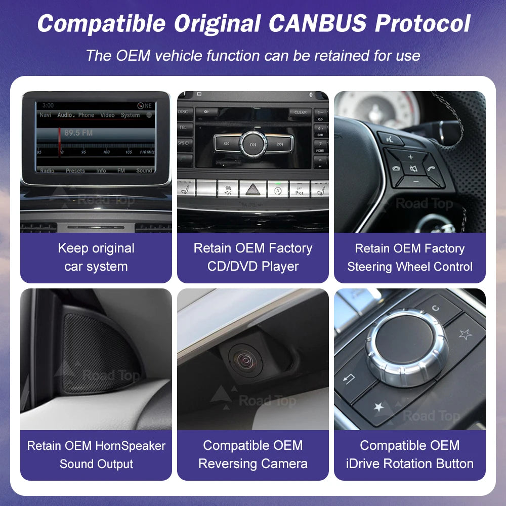 Android 13 Screen for Mercedes-Benz G Class W463 2013-2018 Radio GPS Navigation Bluetooth  | AUTOKITSHOP
