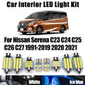 LED Interior Light Kit for Nissan Serena C23 C24 C25 C26 C27 1991- 2018 - Canbus Dome Map Door Trunk Bulbs | AUTOKITSHOP