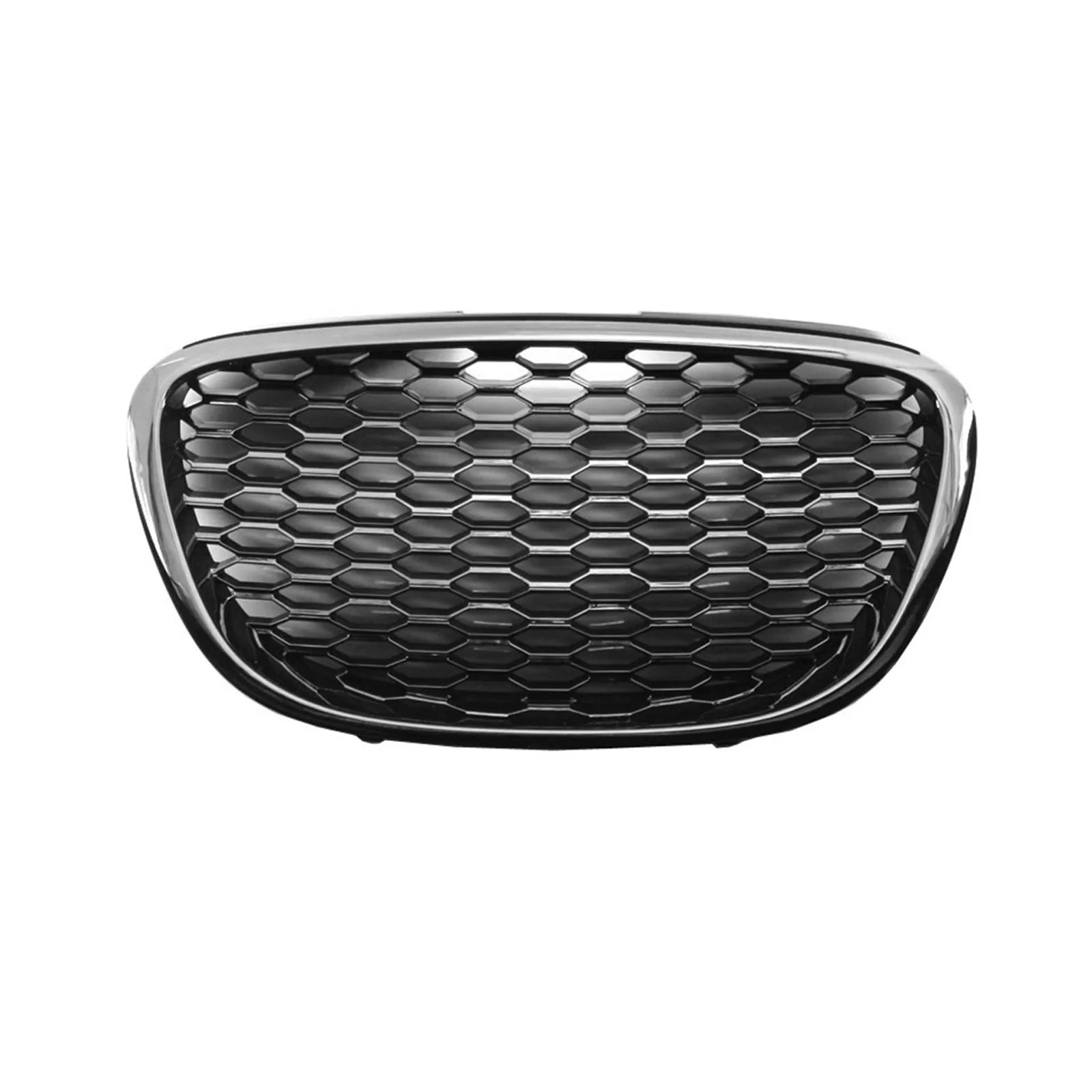 SINOCMP Glossy Black Front Honeycomb Grill Mesh For SEAT Leon MK2 1P1 2006-2009 Altea Tole