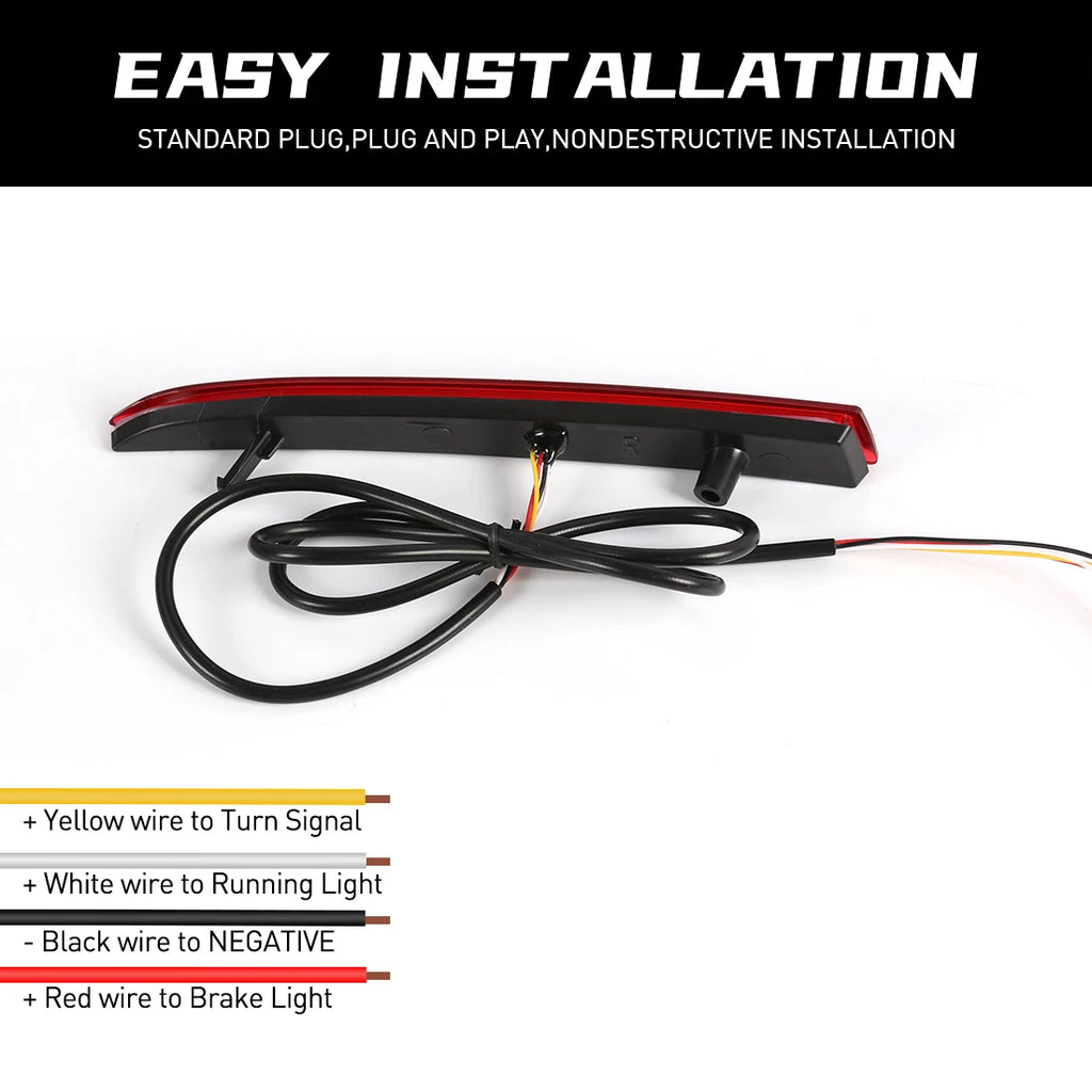 LED Rear Bumper Reflector Light For For Cadillac ATS XT5 For Chevrolet Camaro Pontiac G8 F | AUTOKITSHOP