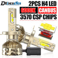 H7 H4 LED Car Headlight Canbus H11 H1 H8 H9 9005 HB3 9006 HB4 9012 HIR2 Turbo 9570 CSP Ult