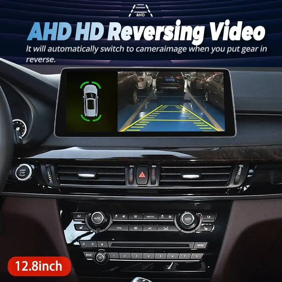 Car Multimedia Video Player HU With 360 Carplay Screen For BMW X5 F15 X6 F16 2018 Android