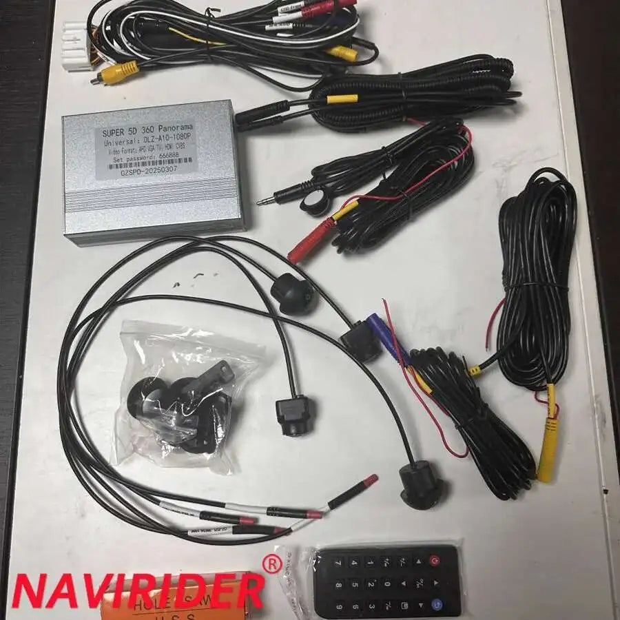 360 Degree Parking System Car Dvr Camera Auto 3D HD 1080P Driving Recorder Panoramic View  | AUTOKITSHOP