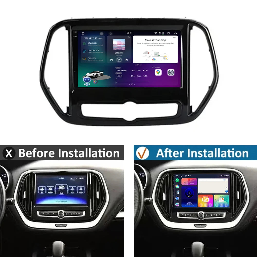 Android 16 For Chery Karry Jetour X70 X70M 2018-2023 Car Player Car Stereo Multimedia Radi