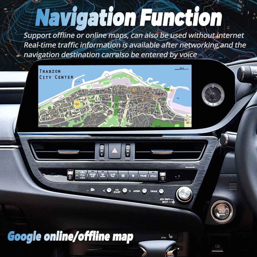 Carplay Navi WIFI Car Multimedia Video Player For Lexus ES ES300h ES350h ES300 ES330 ES350