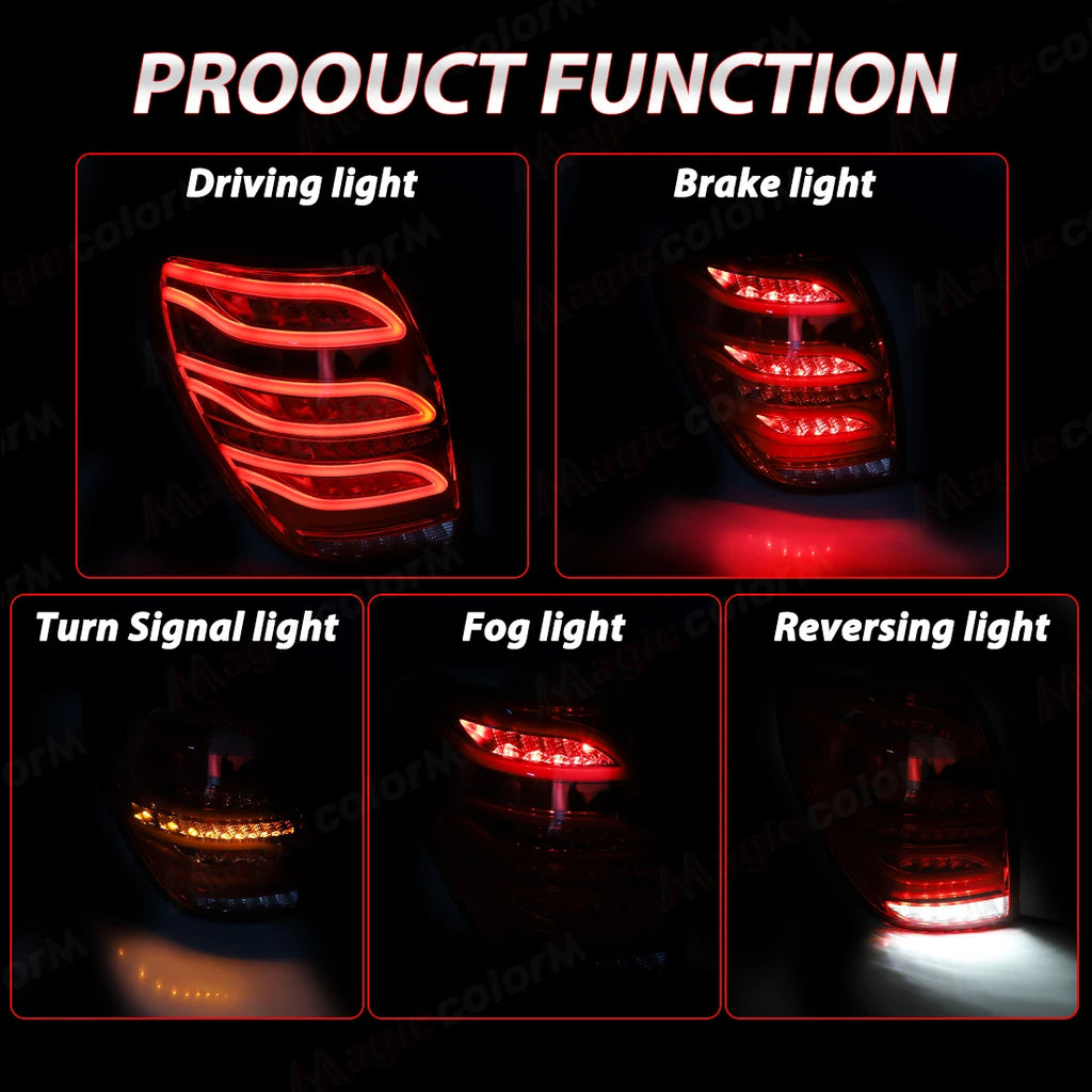 LED Car Tail Lamps For Chevrolet Captiva 2007 2008 2009 2010 2011 2012 2013-2018 Dynamic T | AUTOKITSHOP