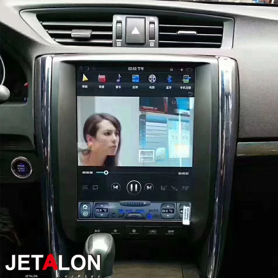12.1inch 1024*768P 4G BT Car Multimedia Video Player Stereo For TOYOTA REIZ 2012-2025 Andr