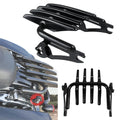 Black Stealth Luggage Rack for Harley Electra Street Glide Road King FLHX FLHT Ultra Limited 200 - Automotive LED Light
