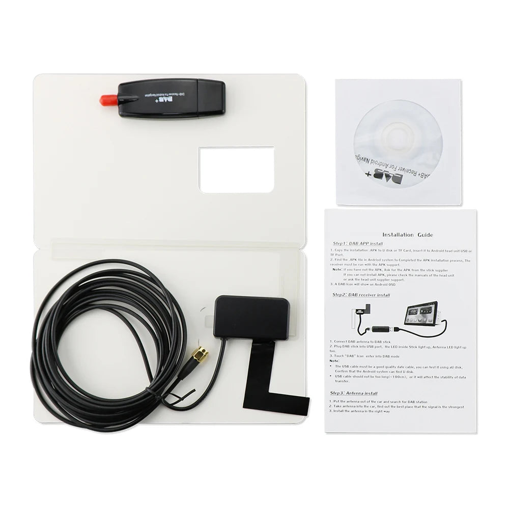 DAB+ BOX car monitor, only suitable for OSSURET brand media players which support DAB +
