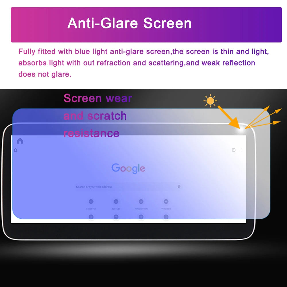 Android 13 12.3 Auto Stereo For Mercedes Benz X Class X200 X220D X250D X350D Car GPS Navig