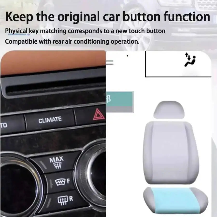 Car Air Conditioning HD LCD Touch Screen Climate Display Board AC Panel For Land Rover- Ra