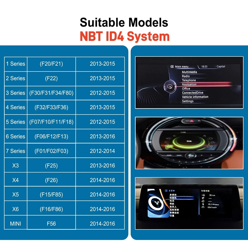 LEXXSON Wireless Carplay for BMW F10 F01 X5 E70 X3 F25 F30 F31 F20 F21 MINI NBT CIC System | AUTOKITSHOP