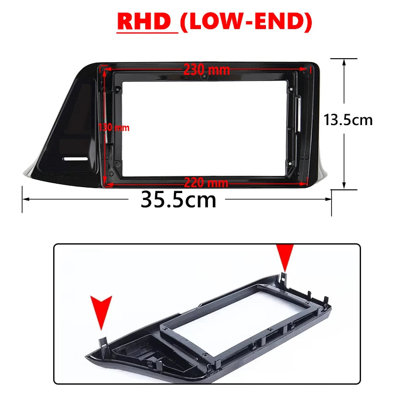 For TOYOTA 2018 IZOA CHR 9INCH Car DVD Radio Android Stereo Audio Screen Multimedia Video