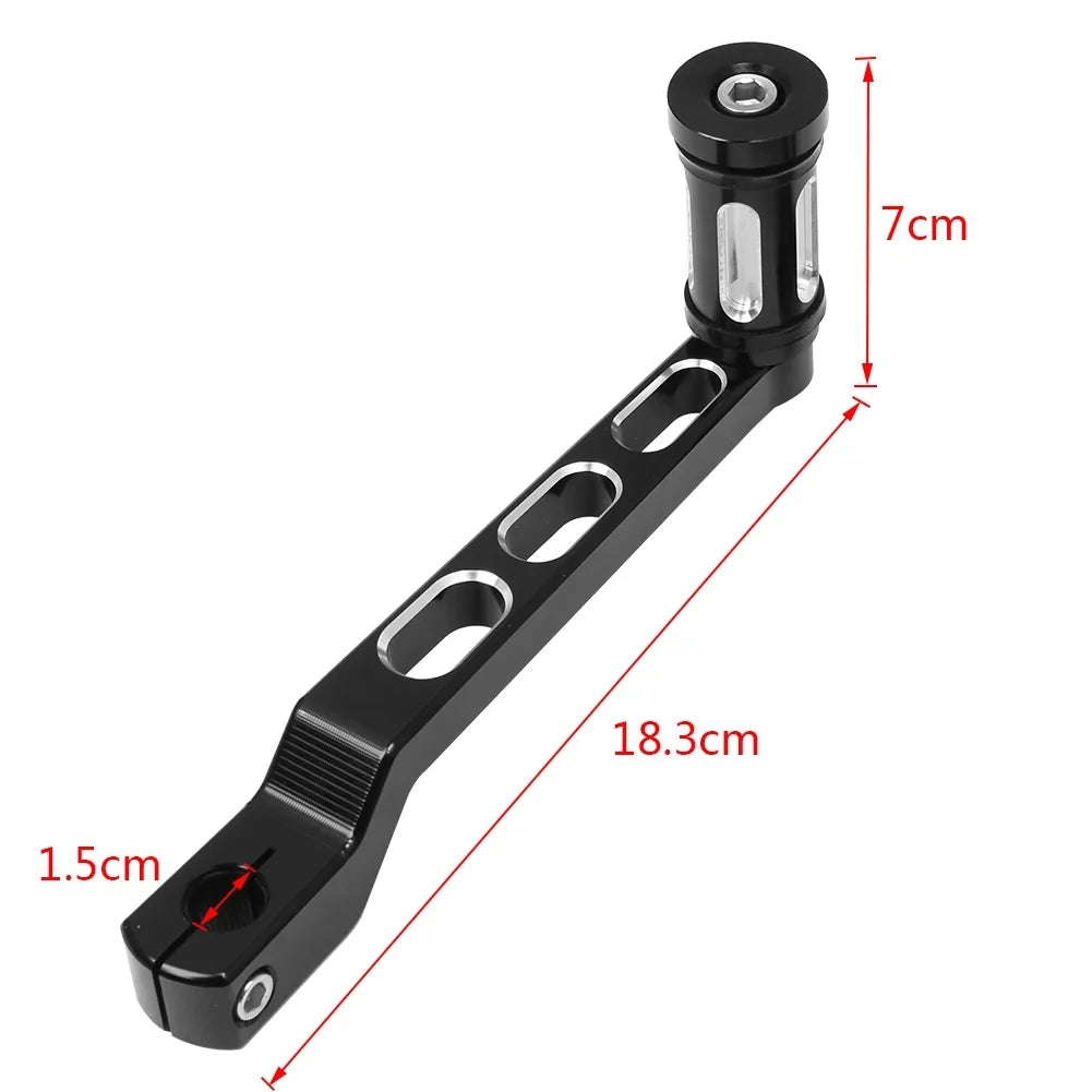 Motorcycle Shift Lever Shifter Peg Foot Pegs Hand Grips For Harley Touring Softail Custom Trike  - Automotive LED Light
