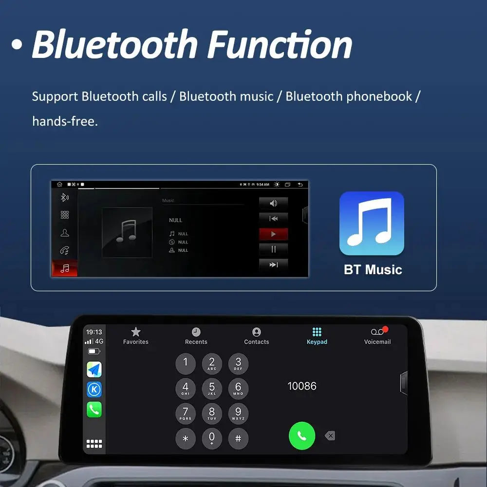 Android 14 Car Radio Video Multimedia Player 10.25 inch 1920*720P for BMW 1 Series F20 F21