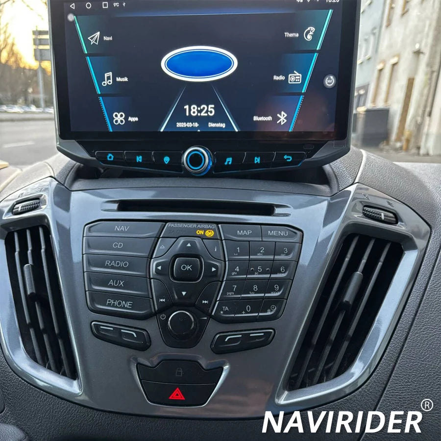 10.88inch Android Auto For Ford Transit Tourneo Custom Ecosport Connect CarPlay Car GPS Mu