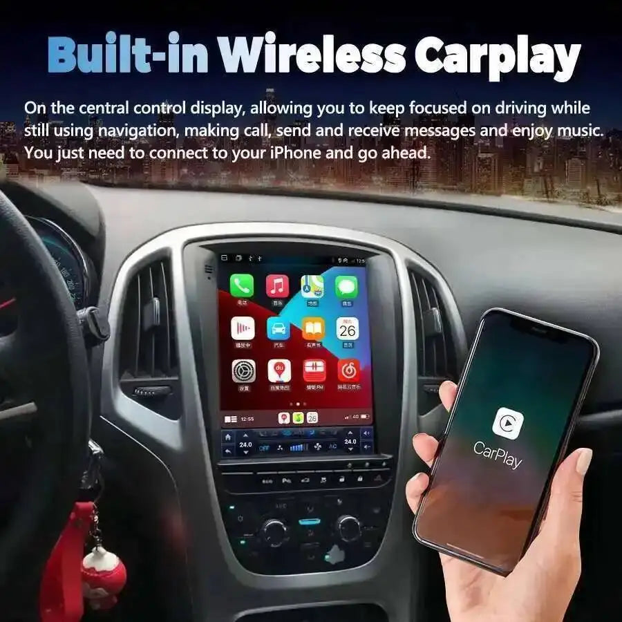 9.7inch Touch Screen Android 15 Car Radio For Buick Excelle For Opel Astra J 2010-2014 GPS