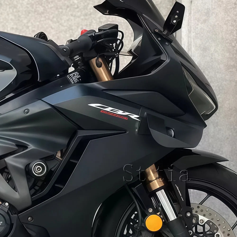 Motorcycle Aerodynamic GP Wings Fairing For CBR650R CBR 650R CBR650R CBR 650 R 2019-2023 Black S - Automotive LED Light