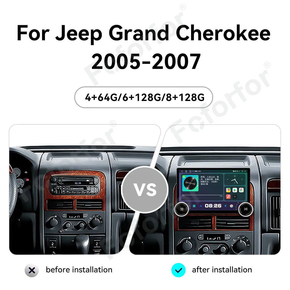 Ultra Clear Full HD Car Stereo Android 15 11.5 Inch Wireless CarPlay GPS Navigation Head U