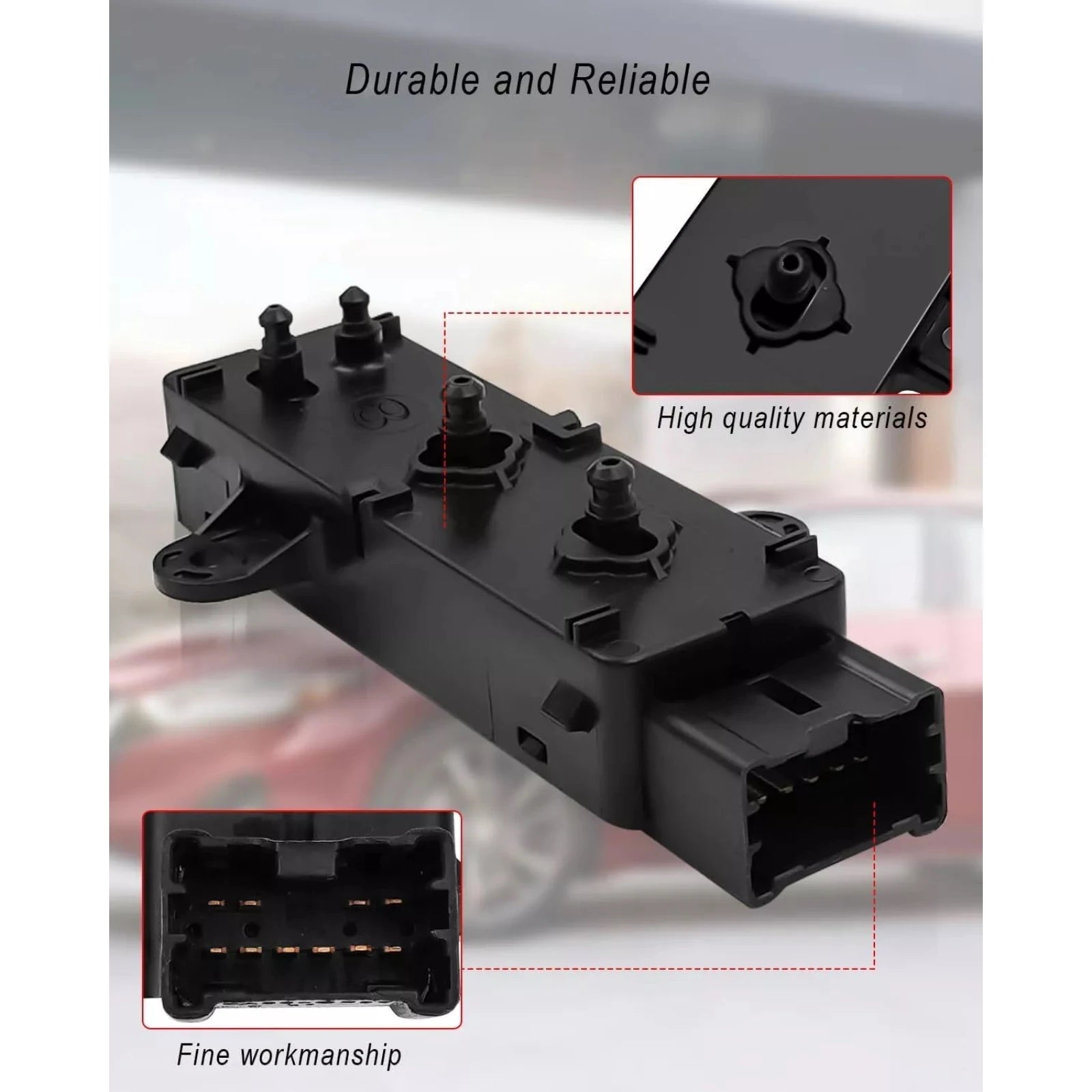 8 Way Front Left Driver Power Seat Control Switch 87066-4HA0A For Infiniti Nissan Maxima 2