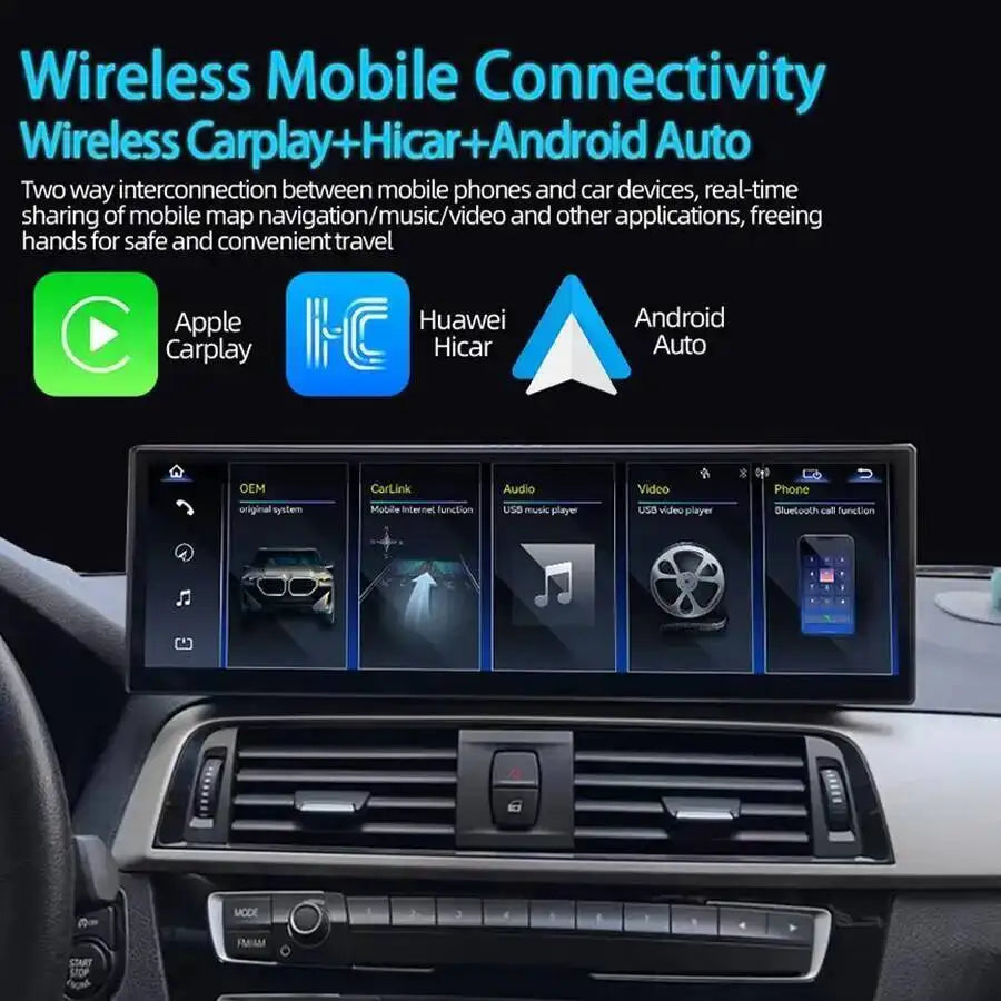 14.9inch Linux Multimedia Player For BMW X5 X6 E70 E71 CCC CIC 2007-2013 Stereo Android Au