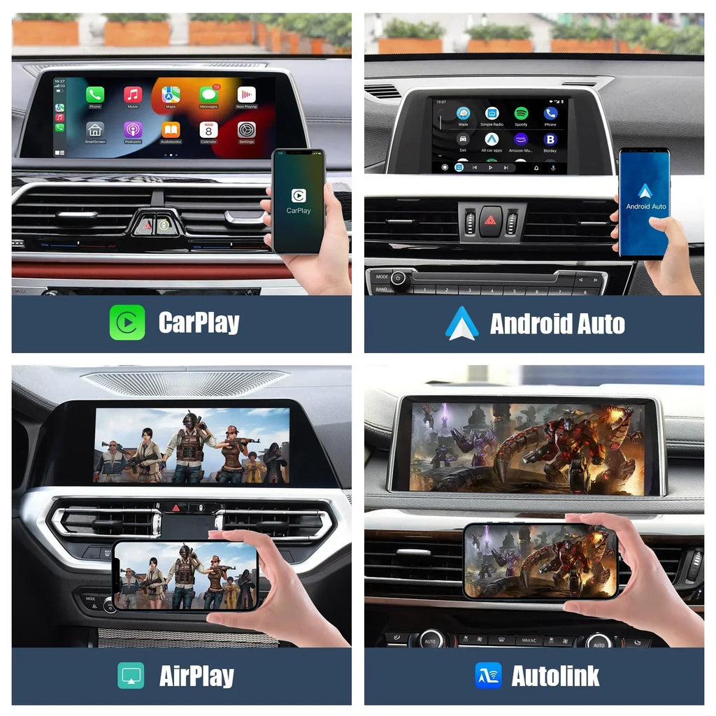 Wireless CarPlay Android For BMW NBT CIC System 1 2 3 4 5 Series X1 X3 X4 X5 F20 F21 F30 F | AUTOKITSHOP