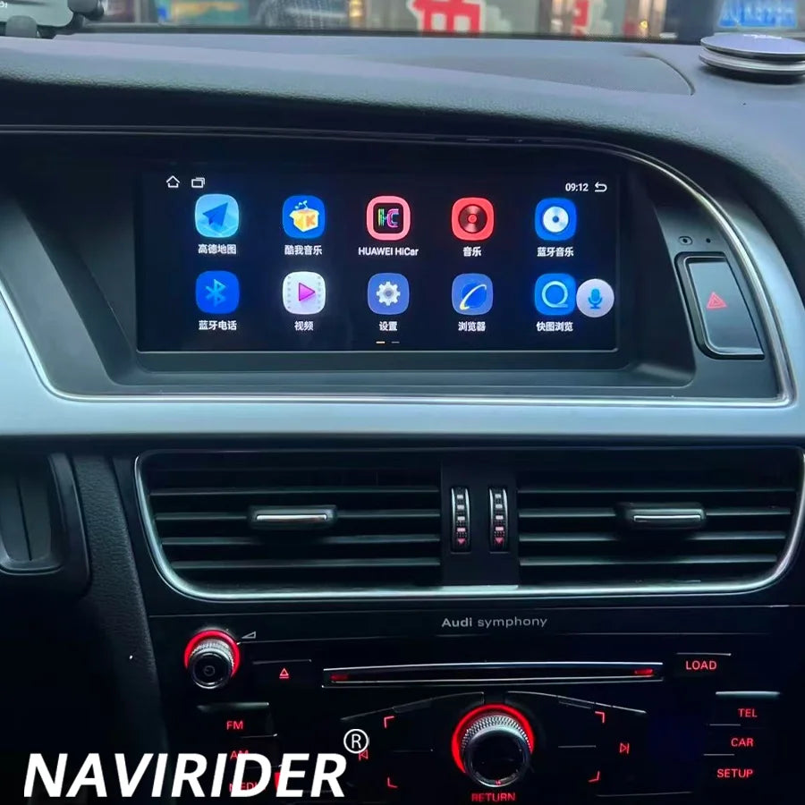Wireless Carplay Screen Autoradio For Audi A4 B8 A5 Android 15 Car Multimedia Player Stere | AUTOKITSHOP