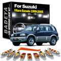 Canbus LED Interior Map Dome Light Lamp Kit For Suzuki Grand Vitara Escudo 1999 2000 2001