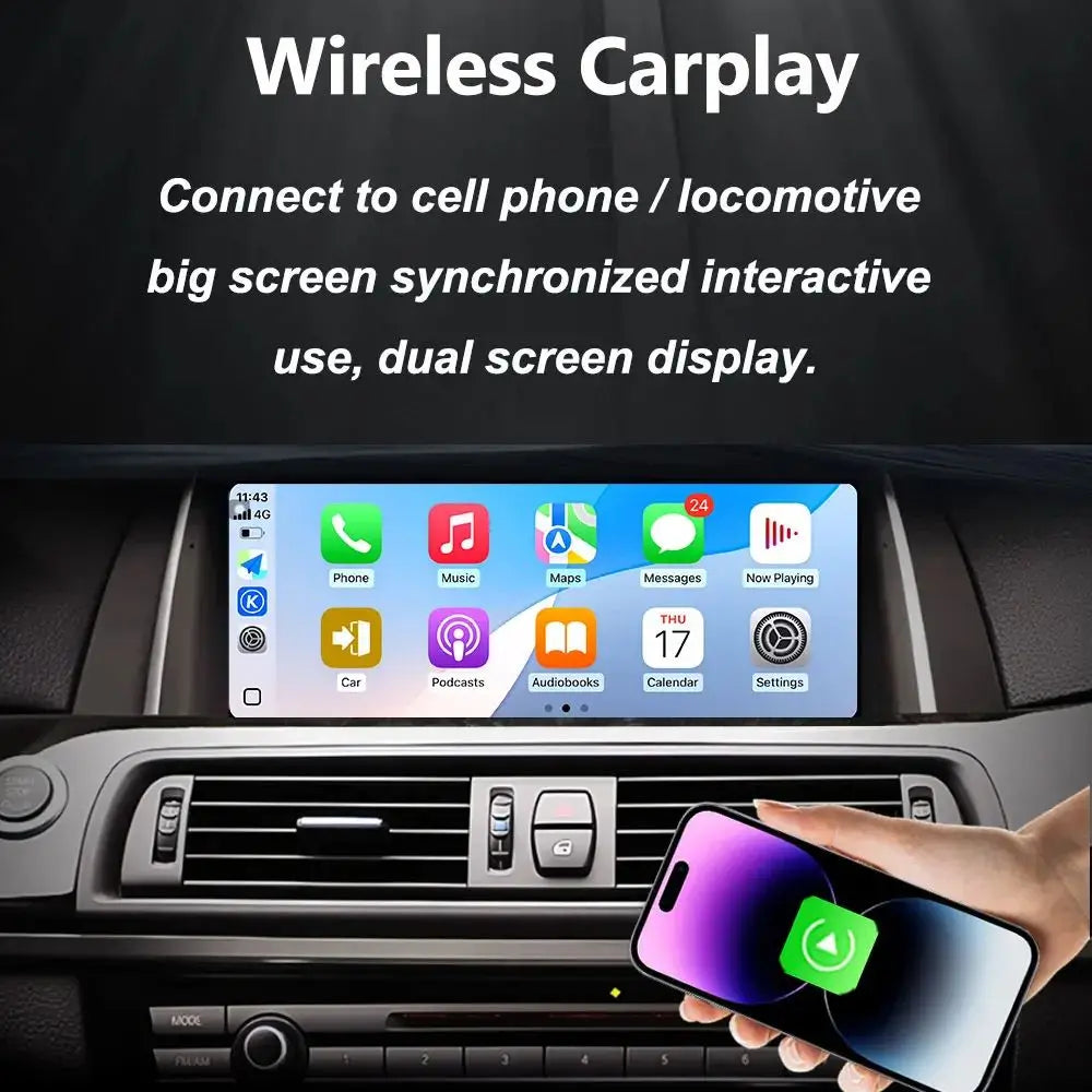 Android 16 Car Multimedia Video Player for BMW5 Series F10 F11 2011 - 2017 CIC NBT System