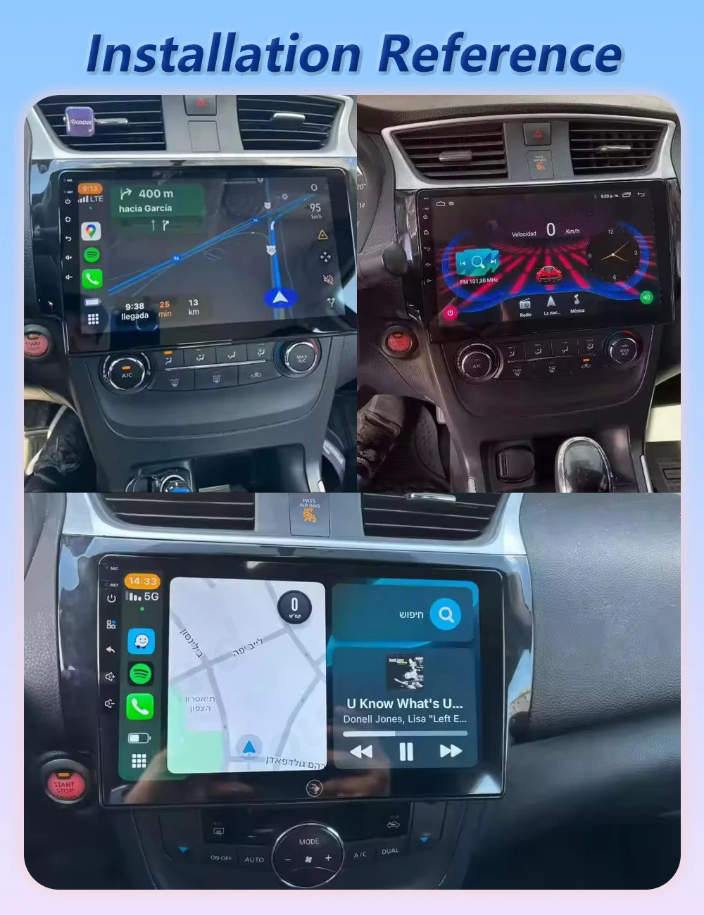 Android 16 Auto Carplay For Nissan Sylphy B17 Sentra 12 2012 2013 2014 - 2018 Car Radio BT | AUTOKITSHOP