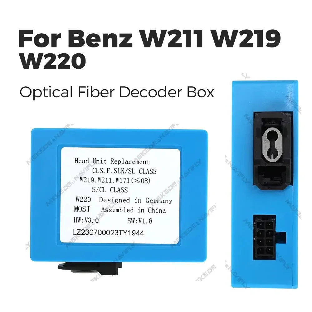 Decoder BOX for Mercedes Benz E/S CLASS W211 W219 W220 W171 CLS SLK CL Android Radio Optic | AUTOKITSHOP