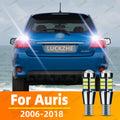 2-Piece LED Interior Light Kit for Toyota Auris LED Reverse Light 2006-2008 - Canbus Dome Map Door Trunk Bulbs | AUTO...