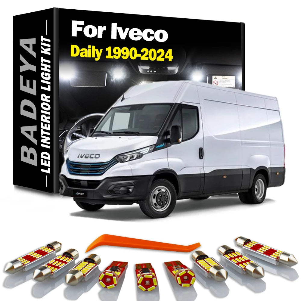 LED Interior Light Kit for 1990-2019 - Canbus Error-Free Interior Bulbs