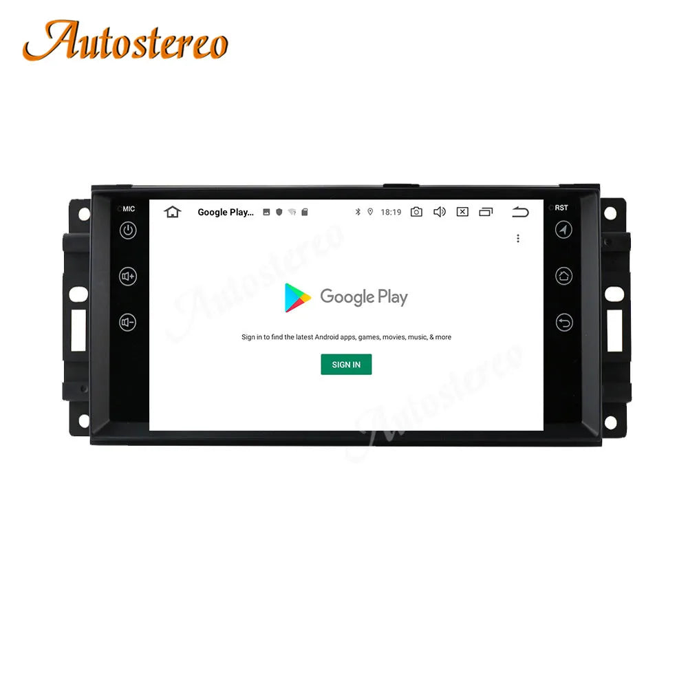 Android 14.0 Car Stereo For Jeep Renegade/Patriot Multimedia GPS Navigation Auto Radio Hea