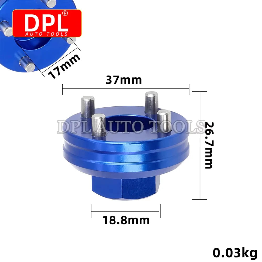 Steering Stem Triple Tree Nut Wrench Tool For Ducati 748 749 1098 848 1198 996 Motorcycle Repair - Automotive LED Light