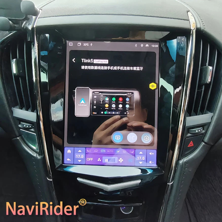 For Cadillac ATS XTS CTS SRX 2013 2015 2016 2017 2018 Android Screen Radio Car Multimedia
