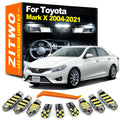 ZITWO 13Pcs LED Interior Light Trunk Plate Bulb Kit For Toyota Mark X 2003- 2015 for Toyota 2003-2015 - Canbus LED Car L