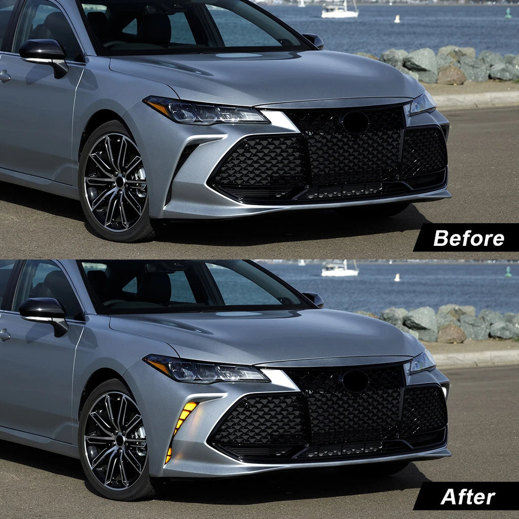 Led DRL For Toyota Avalon 2018 2019 2020 Daytime Running Light Dynamic Turn Signal Fog Lam | AUTOKITSHOP