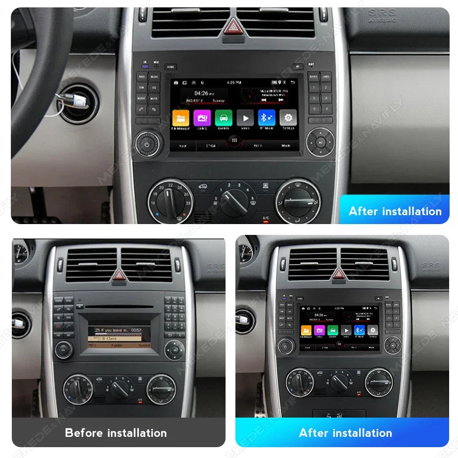 2Din Android 15 Car Radio Stereo for Mercedes Sprinter Benz B200 Vito W639 Viano B Class W | AUTOKITSHOP