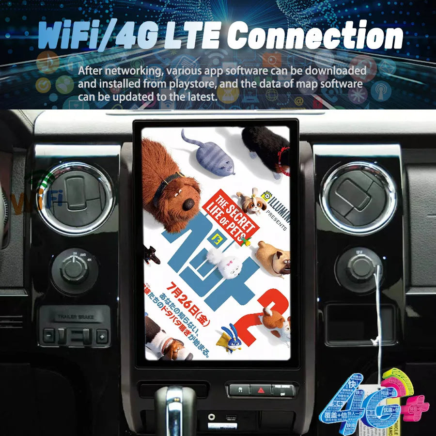 S 14inch Android 15 Auto Radio For Ford F150 2009-2012 Car Multimedia Video Player Carplay | AUTOKITSHOP